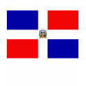Dominican Republic Flag (Dark shirts) by NameGame Dominican Republic Flag (Dark shirts)