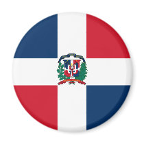 Dominican Republic Flag DO Fridge Magnet