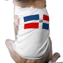 Dominican Republic Flag Dog Clothing