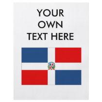 Dominican Republic Flag flyers by flagshirts Dominican Republic Flag flyers