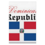 Dominican Republic Flag Gear Stationery