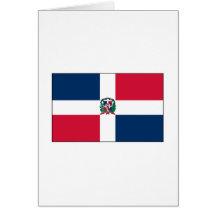 Dominican Republic FLAG International Greeting Cards