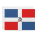 Dominican Republic Flag invitations