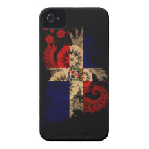 Dominican Republic Flag iPhone 4 Case-Mate Cases