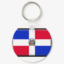 Dominican Republic Flag keychains by jacinto888 Dominican Republic Flag keychains