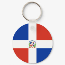 Dominican Republic Flag keychains