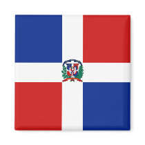 Dominican Republic Flag Magnet