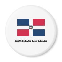 Dominican Republic Flag magnets