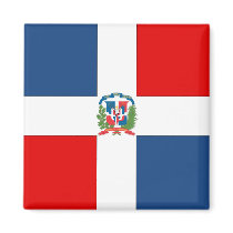 Dominican Republic Flag magnets