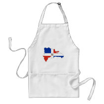 Dominican Republic flag map aprons