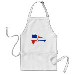 Dominican Republic flag map Aprons