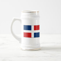 Dominican Republic Flag ~ Map Mug