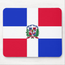 Dominican Republic Flag Mousepad mousepads