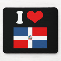 Dominican Republic Flag Mouse Pad