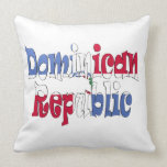 Dominican Republic Flag Pillow