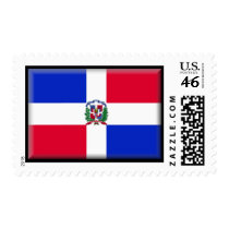 Dominican Republic Flag postage