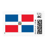 Dominican Republic Flag Postage Stamp