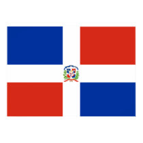 Dominican Republic Flag posters