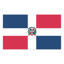 Dominican Republic Flag Sticker