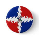 Dominican Republic Gnarly Flag Pin