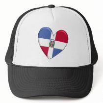 Dominican Republic Heart Flag Hat by WearFlags Dominican Republic Heart Flag Hat