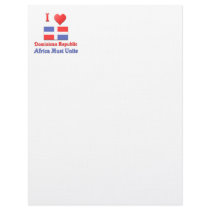 Dominican Republic Personalized Letterhead