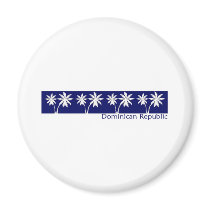 Dominican Republic Fridge Magnet