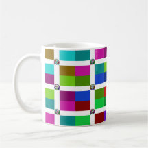 Dominican Republic Multihue Flags Mug