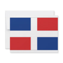 Dominican Republic National Flag invitations by All_Flags Dominican Republic National Flag invitations
