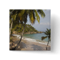 Dominican Republic, North Coast, Abreu, Playa 3 Pinback Button