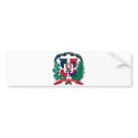 Dominican Republic Official Coat Of Arms Heraldry bumper stickers