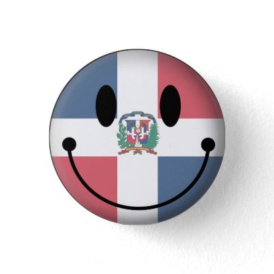 Dominican Face Flag