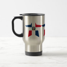 Dominican+Republic Star Coffee Mugs