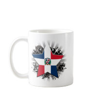 Dominican Republic Star Coffee Mugs
