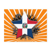 Dominican Republic Star Postcards