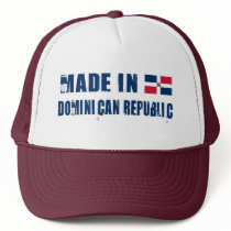 DOMINICAN REPUBLIC TRUCKER HAT