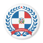 Dominican Republic Wreath magnets