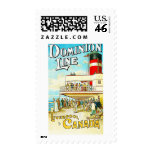 Dominion Line Liverpool to Canada Vintage Postage Stamp