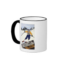 Dominion Ski Championship Poster Mug