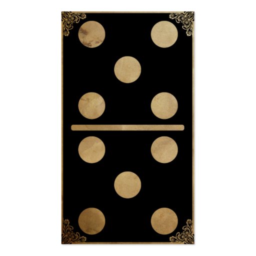 Domino - Business Card (back side)