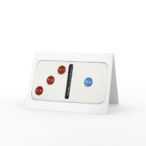 Domino Greeting Card