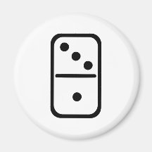 Domino Refrigerator Magnet
