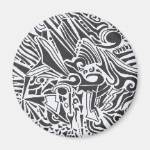 Domino Refrigerator Magnet
