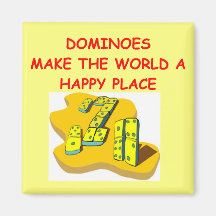 dominoes fridge magnets