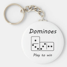 Dominoes Key Chains