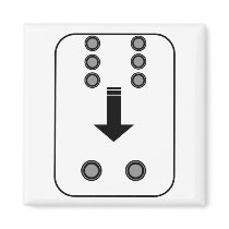 Dominoes TAG Tile - Type 0 - No. 3 (of 24)