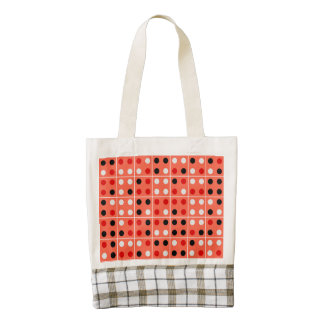 Dominoes Zazzle HEART Tote Bag