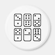 Dominos Fridge Magnets