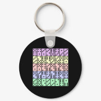 Dominotions Keychain by Artsy_Footsies_Shoes Dominotions Keychain
