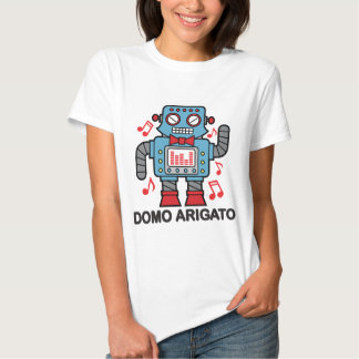 domo arigato visage shirt